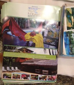 Brochuras da Pousada Villa Nakara